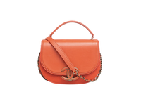 CHANEL SHOULDER BAG CURVE 2WAY ORANGE