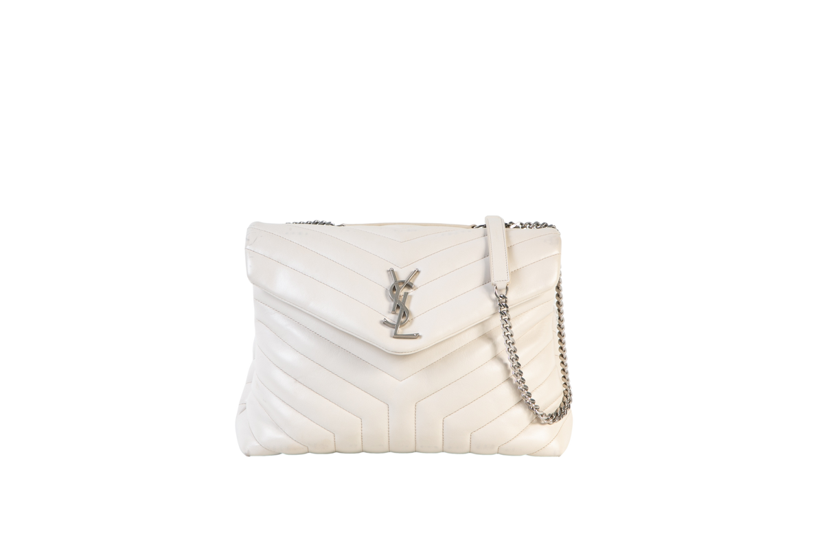 YSL LOULOU LARGE OFFWHITE