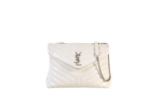 YSL LOULOU LARGE OFFWHITE