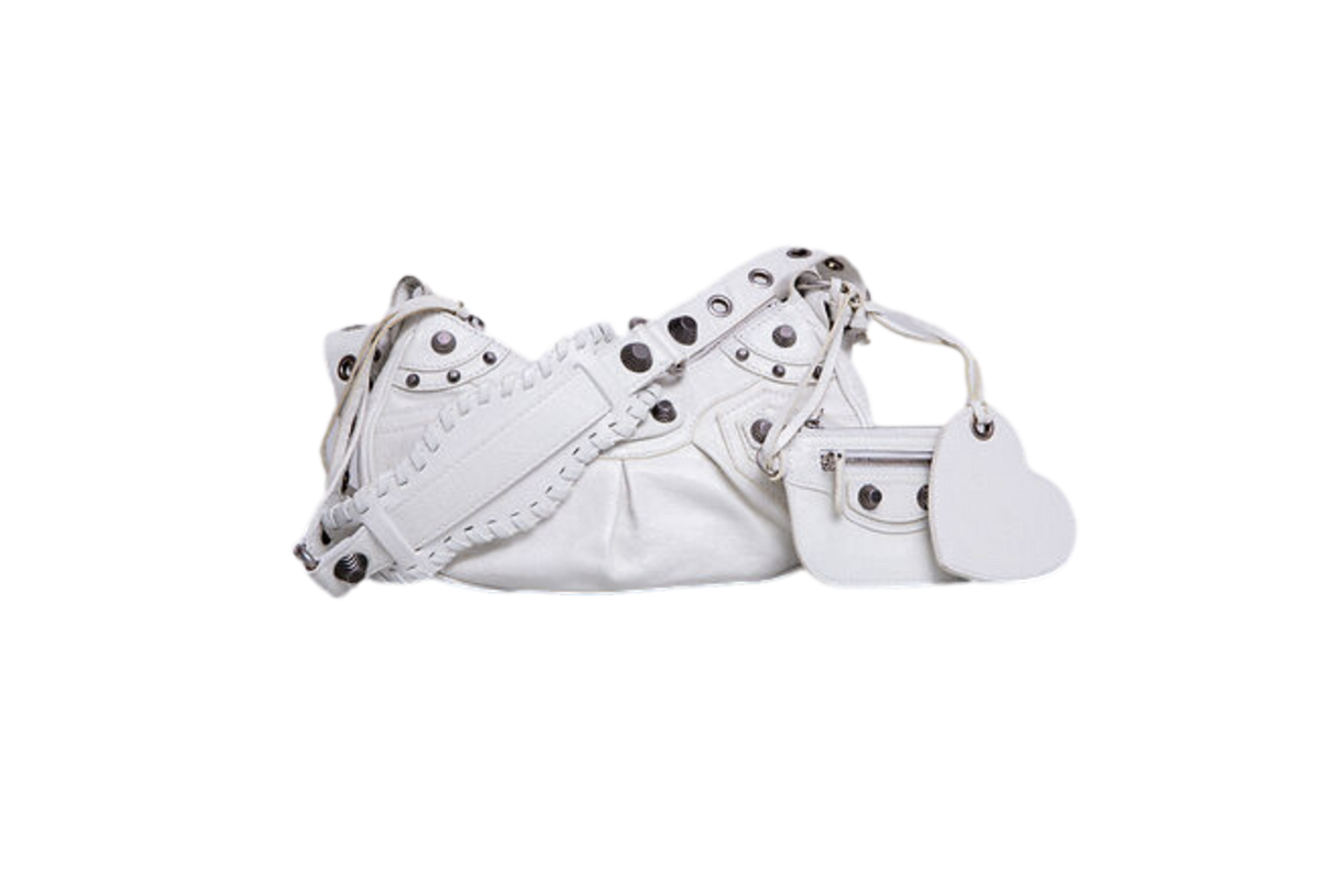 DESAPEGO JULIA FARIA BALENCIAGA LE CAGOLE WHITE