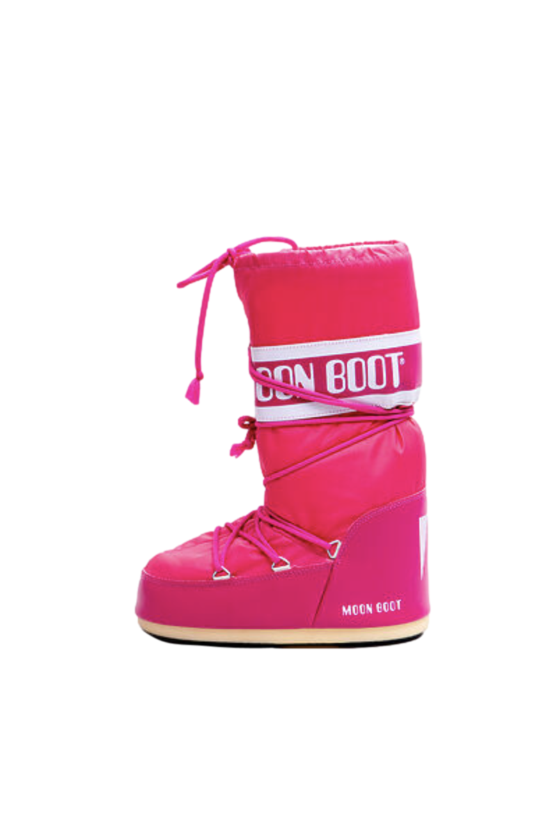 MOON BOOT BOOTS ICON PINK NYLON