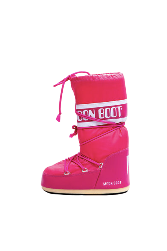 MOON BOOT BOOTS ICON PINK NYLON