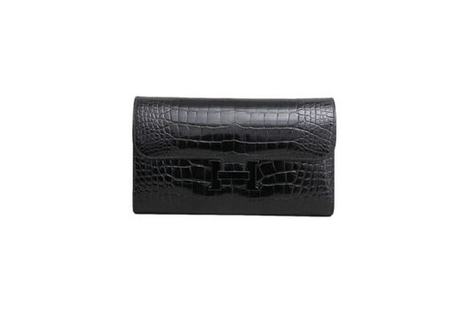 HERMÈS PORTEFEUILLE CONSTANCE ALLIGATOR