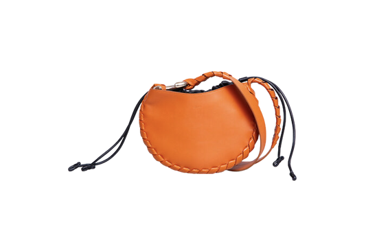 CHLOE SMALL MATE HOBO ORANGE