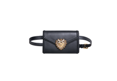 DG MINI ENVELOPE DEVOTION BELT BAG BLACK