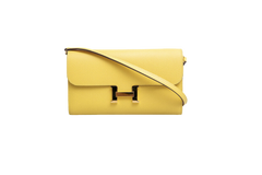 HERMÈS CONSTANCE TO GO VEAU EPSOM JAUNE DE NAPLES