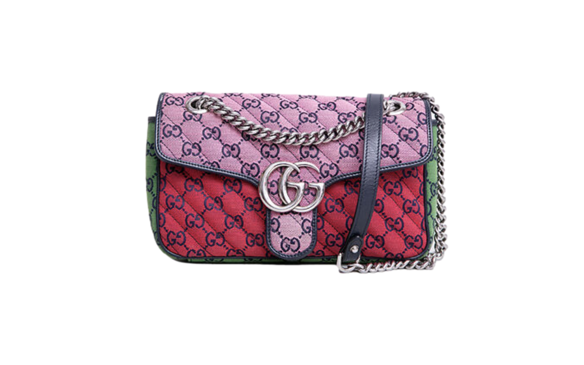 GUCCI GG MARMONT 2.0 MEDIUM MULTICOLORED