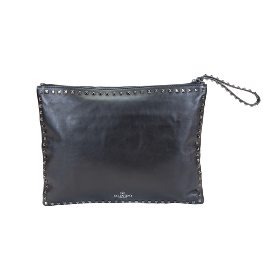 VALENTINO POUCH G BLACK