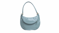 BOTTEGA GEMELI MEDIUM INTRECCIATO SAGE GREEN