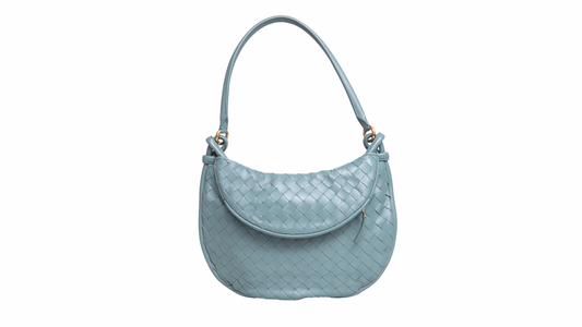 BOTTEGA GEMELI MEDIUM INTRECCIATO SAGE GREEN