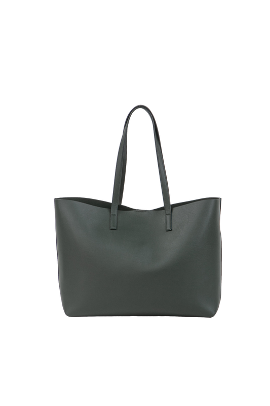 YSL SHOPPING TOTE GREEN OLIVE