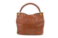 PRADA HOBO VITELLO LUX CARAMEL