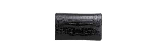 HERMES PORTEFEUILLE CONSTANCE ALLIGATOR