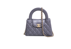 CHANEL SMALL KELLY LAMBSKIN GRAY