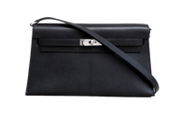 HERMES KELLY ELAN BLACK PALLADIUM