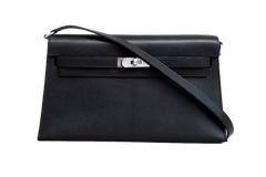 HERMES KELLY ELAN BLACK PALLADIUM