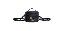 GUCCI BACKPACK GG MARMONT VANITY BLACK