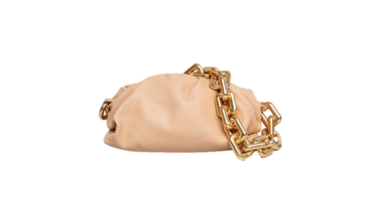 BOTTEGA THE CHAIN POUCH BEIGE