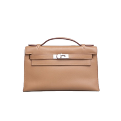 HERMES KELLY POCHETTE SESAME SWIFT (2010)