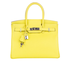 HERMES BIRKIN 30 EPSOM LIME PALLADIUM