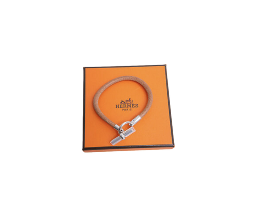 HERMÈS BRACELET GLENAN H NATUREL