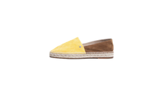 HERMÈS JOVEN ESPADRILLE JAUNE/GOLD - 38 BR