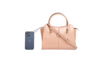 TODS SHOPPING ZIP PICCOLA BEGE