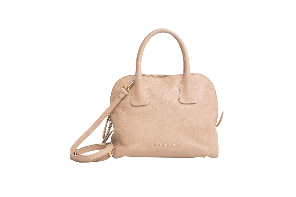 BURBERRY GREENWOOD BEIGE PEBBLED YORKE