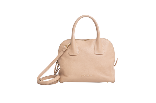 BURBERRY GREENWOOD BEIGE PEBBLED YORKE