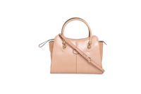 TODS SHOPPING ZIP PICCOLA BEGE
