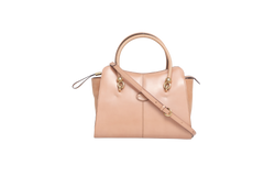 TODS SHOPPING ZIP PICCOLA BEGE