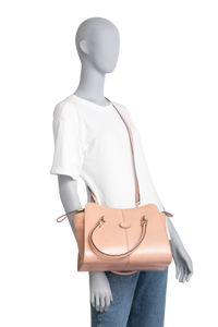 TODS SHOPPING ZIP PICCOLA BEGE