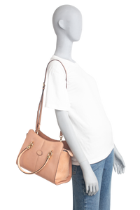 TODS SHOPPING ZIP PICCOLA BEGE