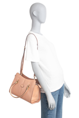 TODS SHOPPING ZIP PICCOLA BEGE