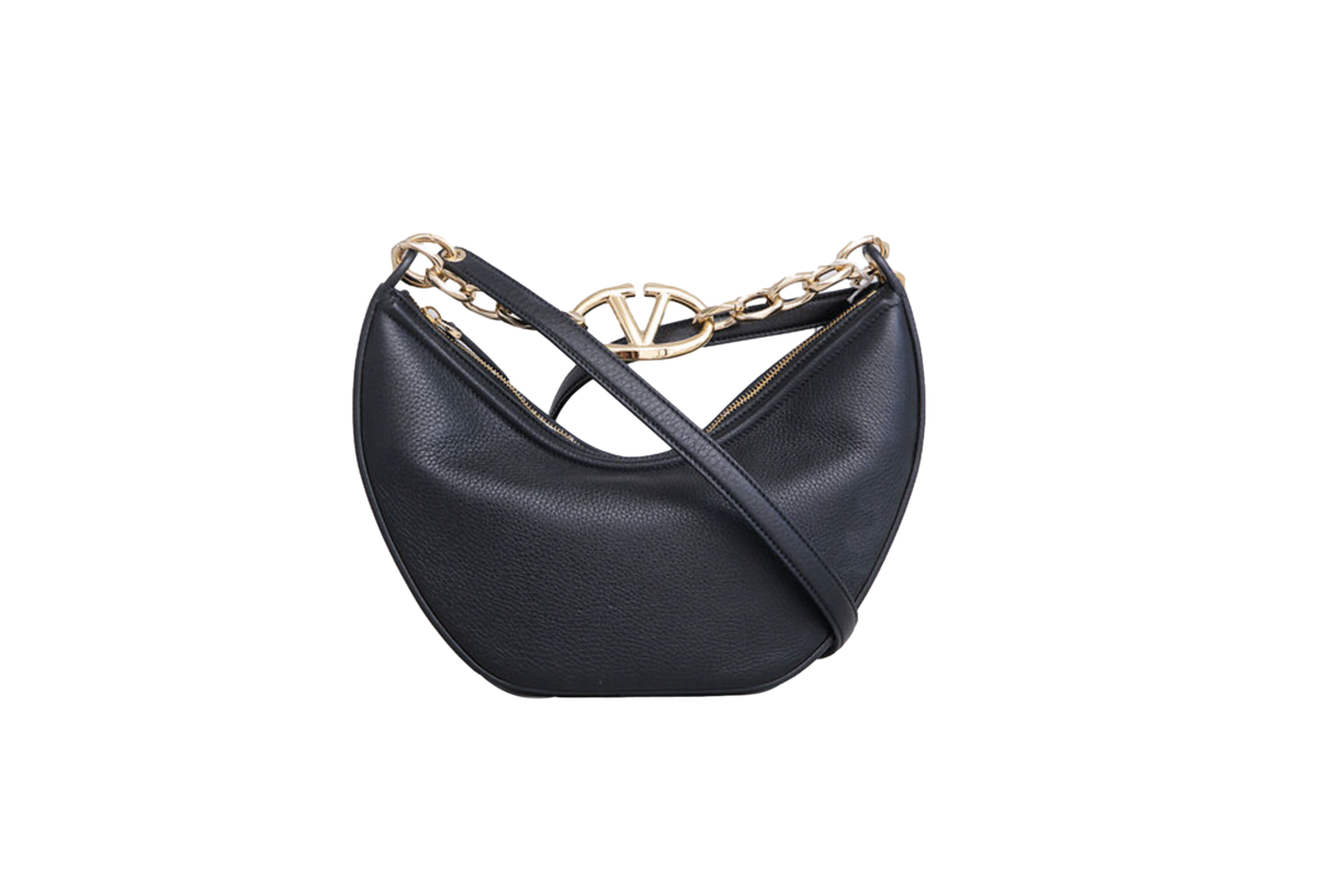 VALENTINO HALF MOON BLACK