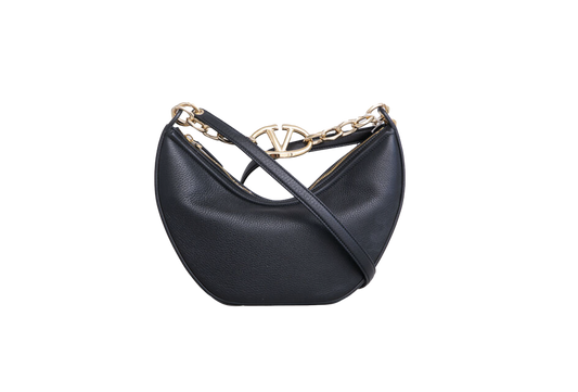 VALENTINO HALF MOON BLACK