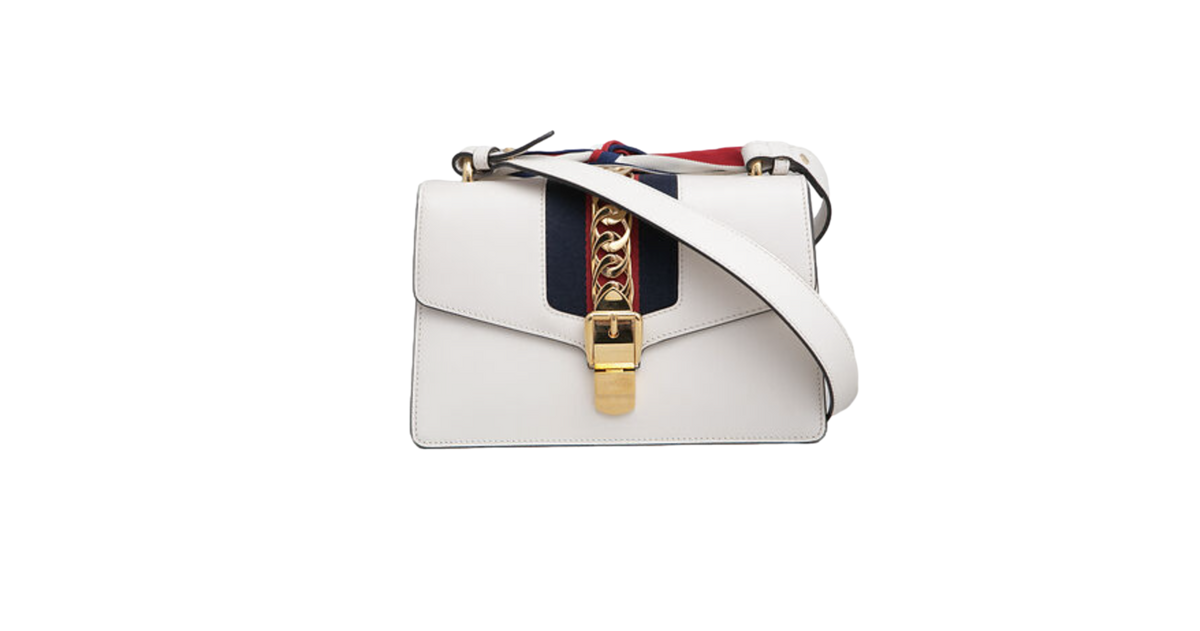 GUCCI SYLVIE SMALL FLAP BAG WITH DETACHABLE