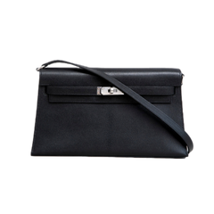 HERMES KELLY ELAN BLACK PALLADIUM