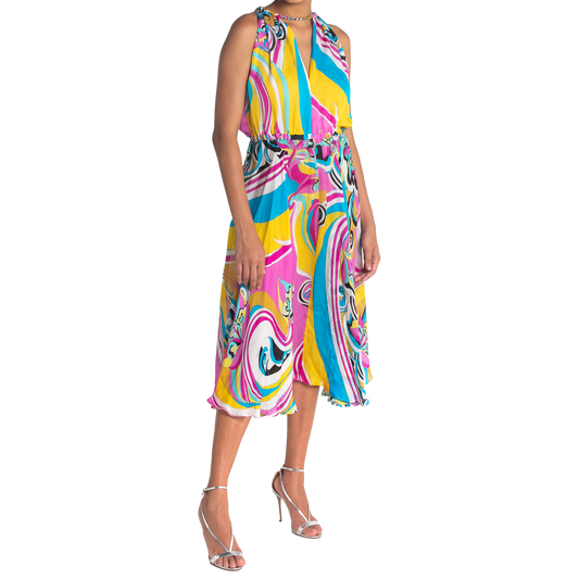 PUCCI VESTIDO COLORS YELLOW