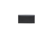 FERRAGAMO WALLET LONG DOUBLE GANCINI BLACK