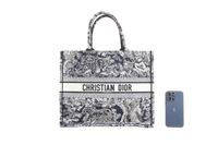 DIOR BOOK TOTE TOILE DE JOUY