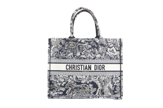 DIOR BOOK TOTE TOILE DE JOUY