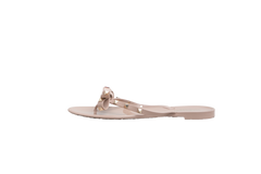 DESAPEGO FABI JUSTUS VALENTINO SANDAL JELLY TIE ROCKSTUD BEIGE - 39 BR