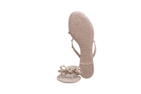 DESAPEGO FABI JUSTUS VALENTINO SANDAL JELLY TIE ROCKSTUD BEIGE - 39 BR