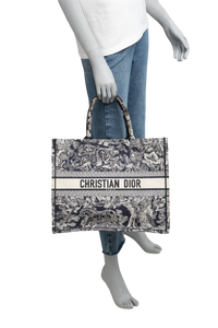 DIOR BOOK TOTE TOILE DE JOUY