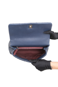 CHANEL COCO HANDLE MEDIUM NAVY QUILTED