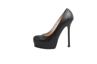 DESAPEGO THASSIA NAVES YSL SACRPIN TRIBUTE LEATHER PUMPS BLACK - 37 BR