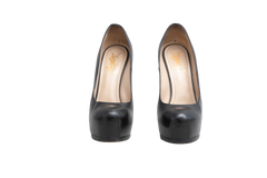 DESAPEGO THASSIA NAVES YSL SACRPIN TRIBUTE LEATHER PUMPS BLACK - 37 BR