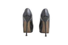 DESAPEGO THASSIA NAVES YSL SACRPIN TRIBUTE LEATHER PUMPS BLACK - 37 BR