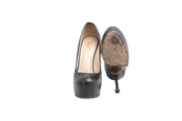 DESAPEGO THASSIA NAVES YSL SACRPIN TRIBUTE LEATHER PUMPS BLACK - 37 BR